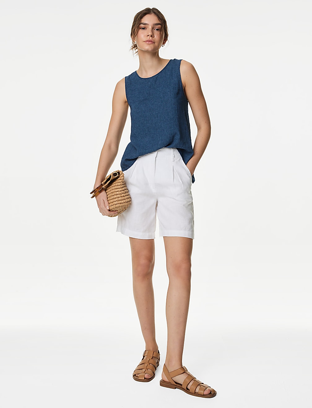 Linen Rich Blouse