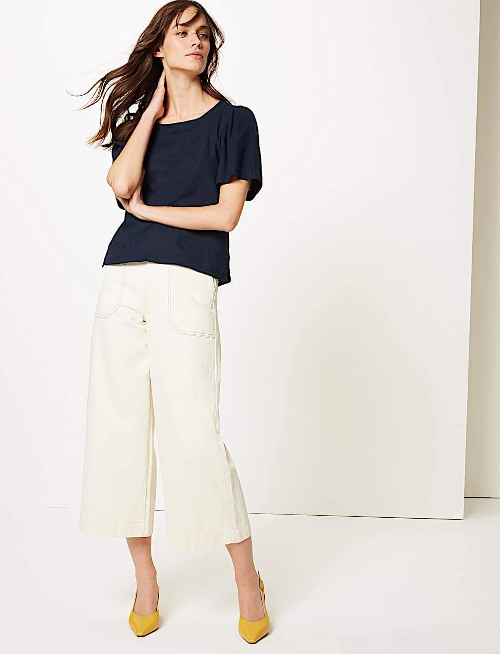 Linen Rich Blouse