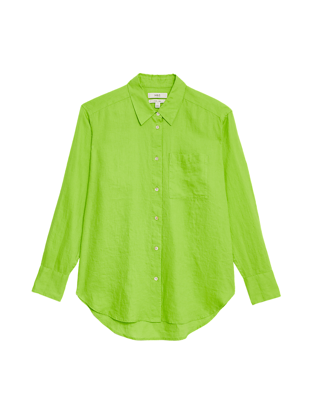Pure Linen Relaxed Shirt