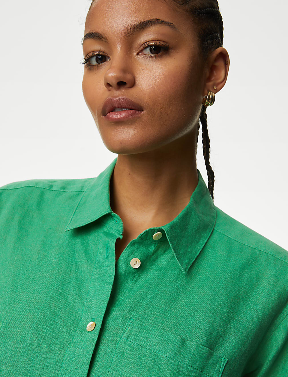 Pure Linen Relaxed Shirt