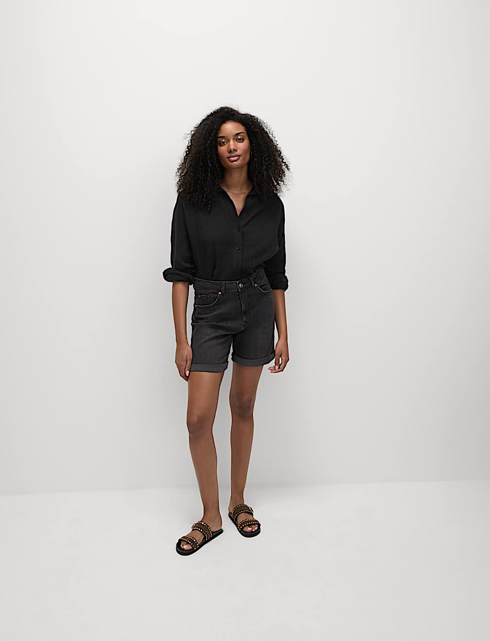 Pure Cotton Relaxed Beach Shirt