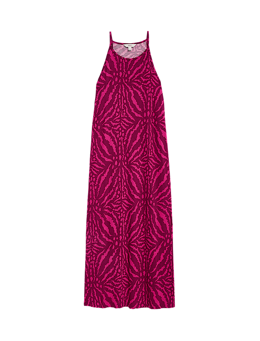 Jersey Printed Midaxi Beach Dress