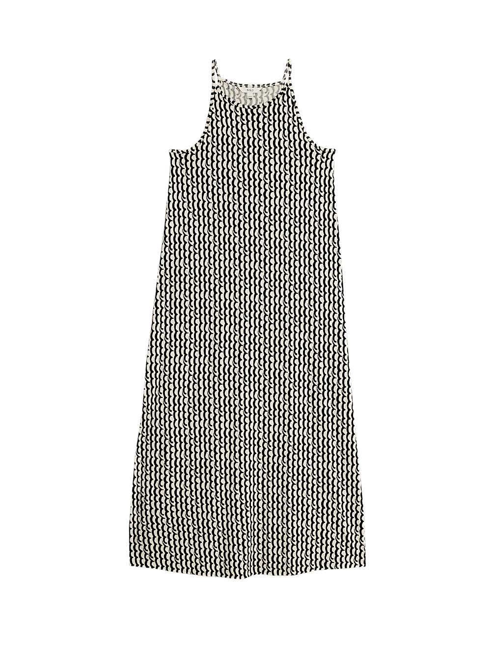 Jersey Printed Midaxi Beach Dress