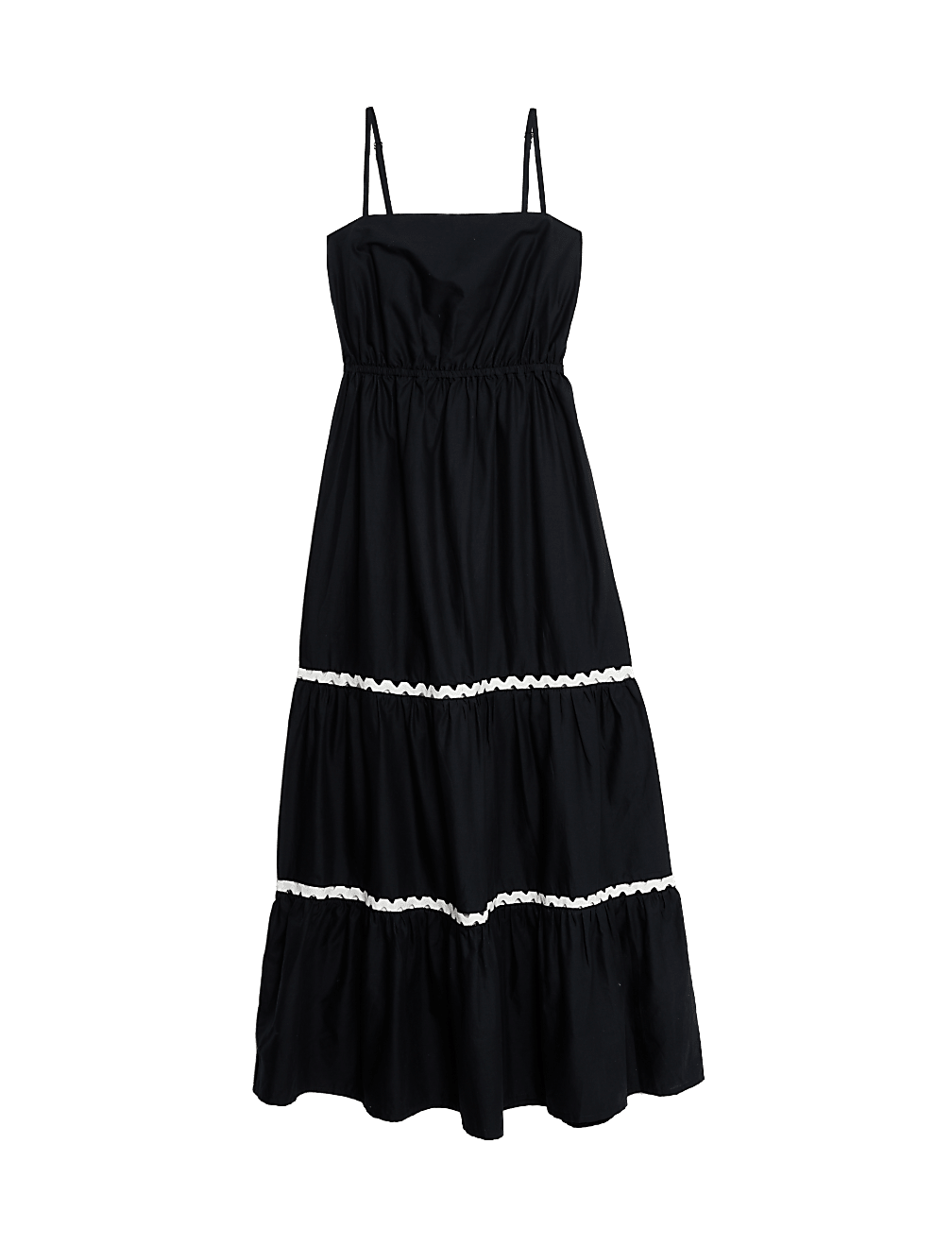 Buy Pure Cotton Square Neck Midi Beach Dress at Marks & Spencer