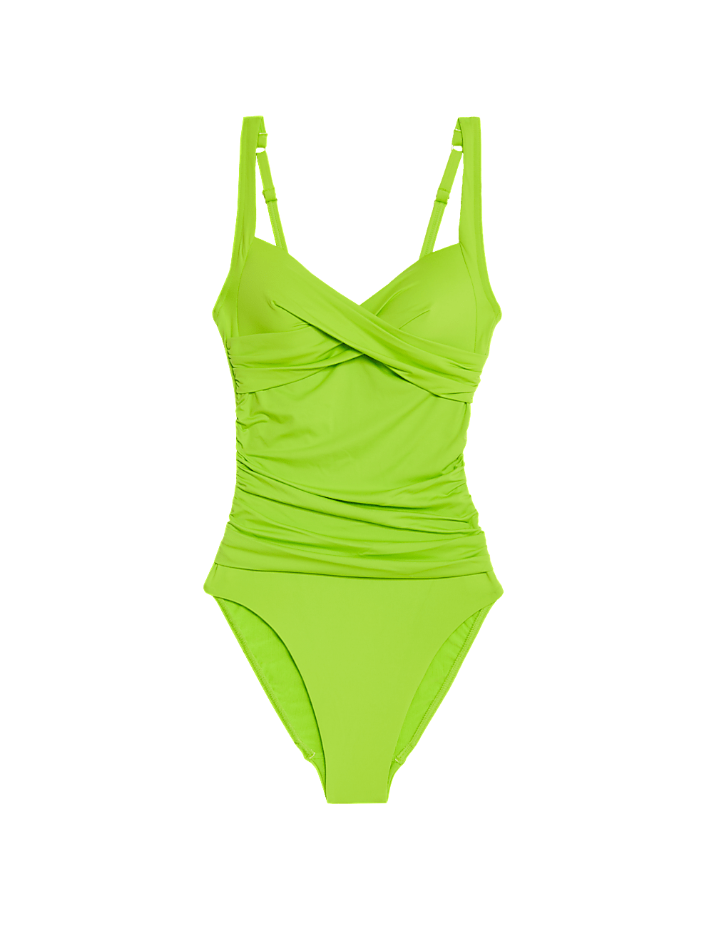 360 Tummy Control Ruched Plunge Swimsuit