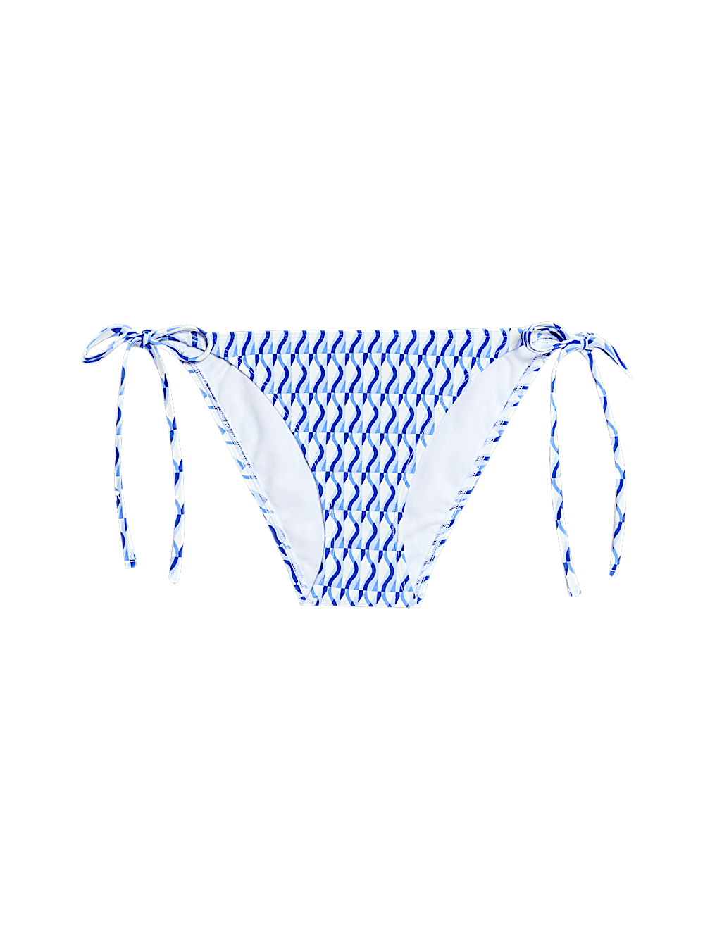 Animal Print Tie Side Bikini Bottoms