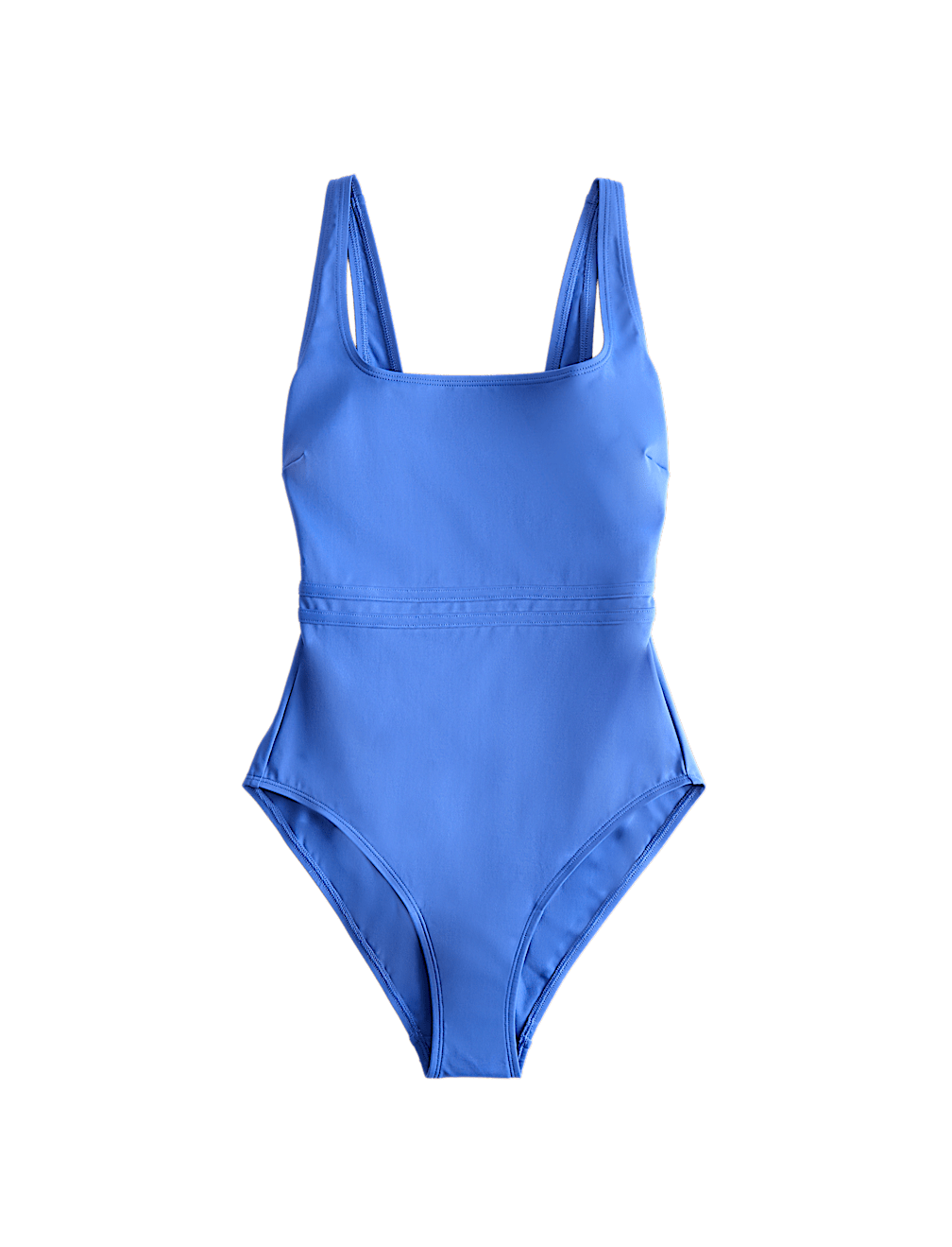 Panelled Sculpt Scoop Neck Swimsuit