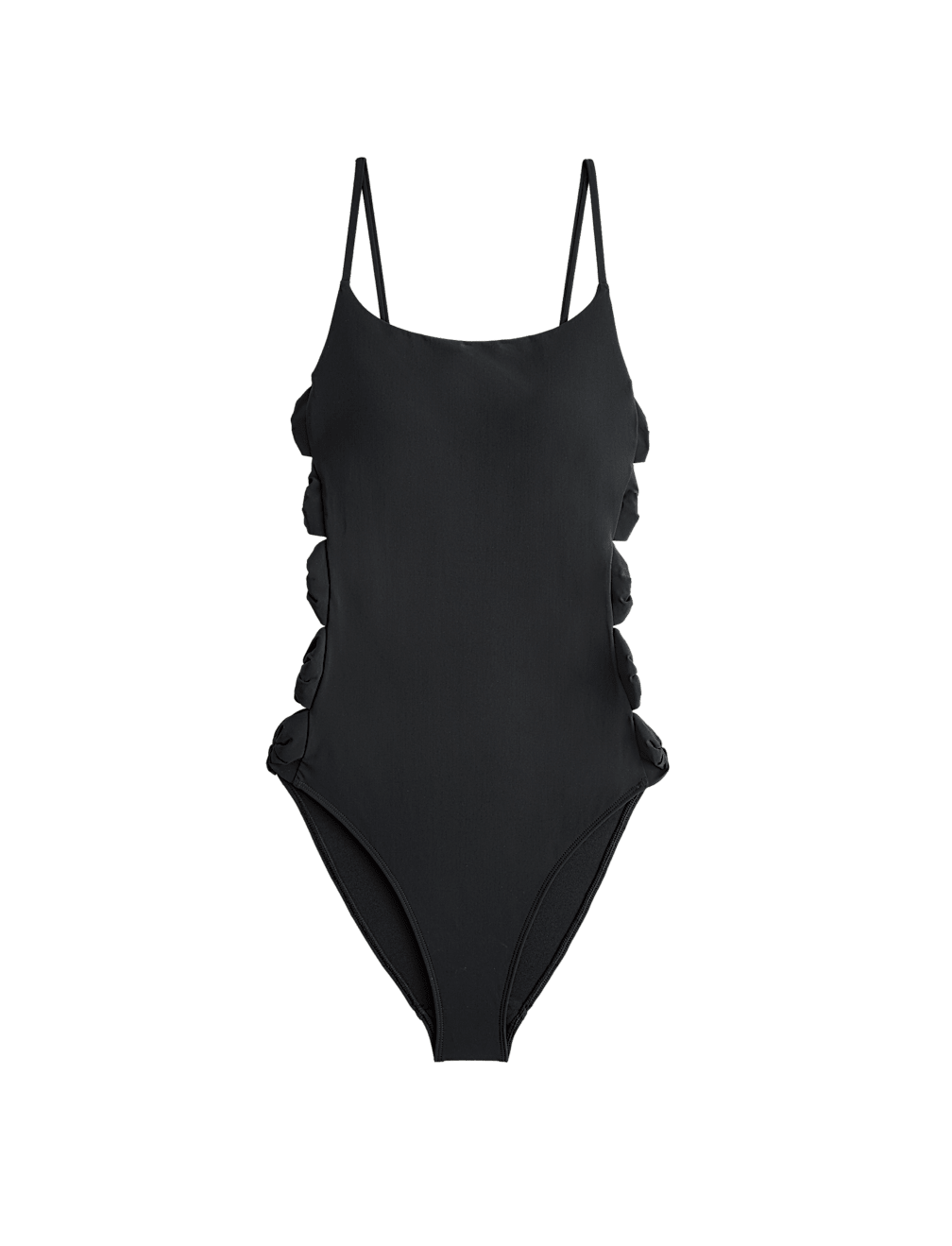 Padded Side Detail Bandeau Swimsuit