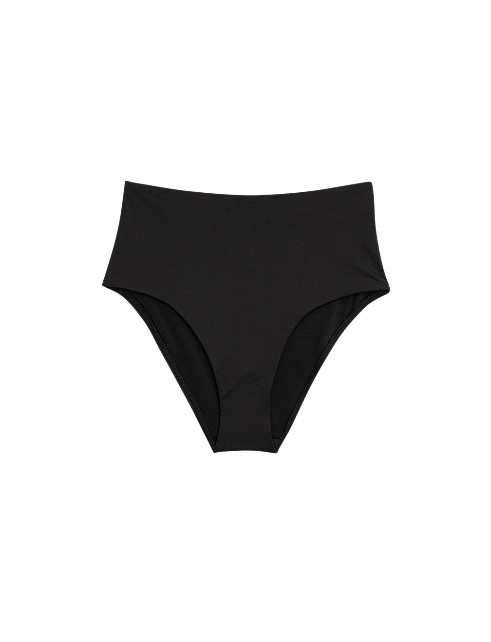 Tummy Control High Waisted High Leg Bikini Bottoms