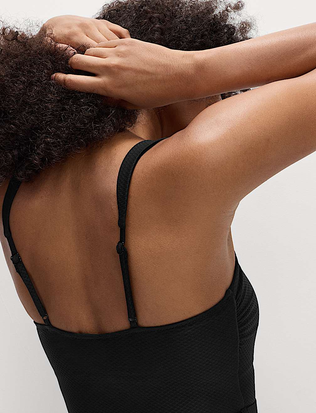 Tummy Control Honey Comb Textured Belted Swimsuit