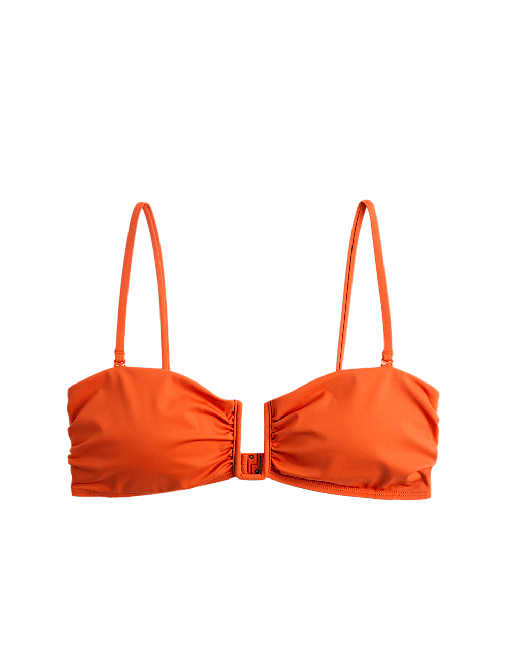 Padded U-Notch Bandeau Bikini Top