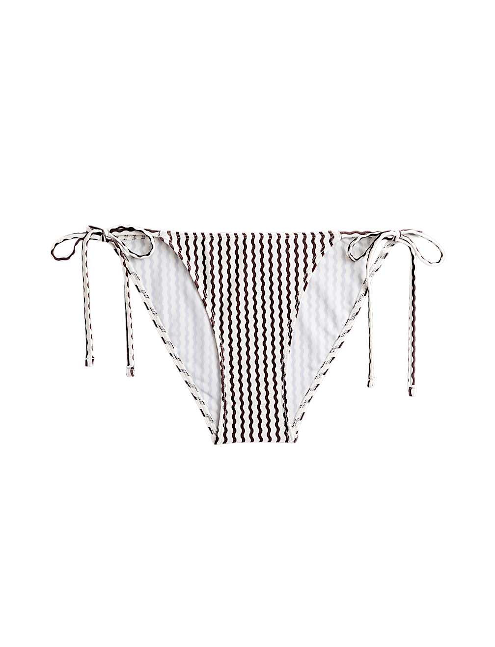 Printed Tie Side Bikini Bottom