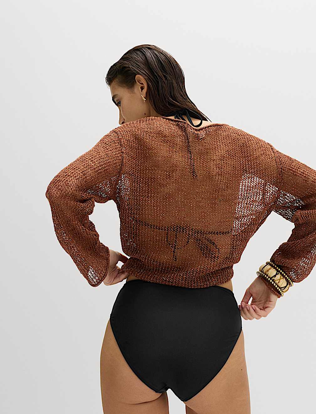 High Waisted Bikini Bottoms