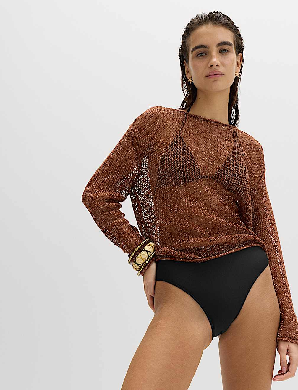 High Waisted Bikini Bottoms