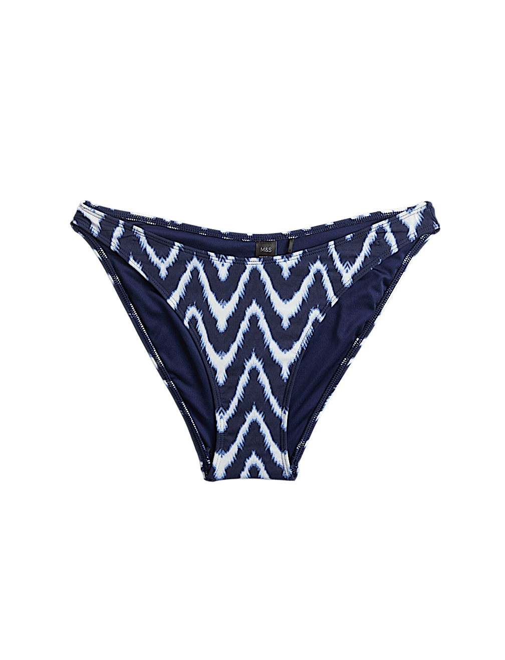 Printed High Leg Bikini Bottoms