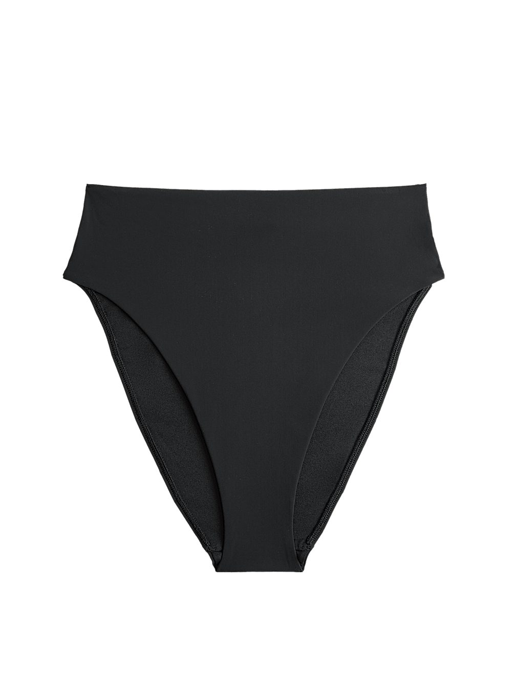High Waisted High Leg Bikini Bottoms