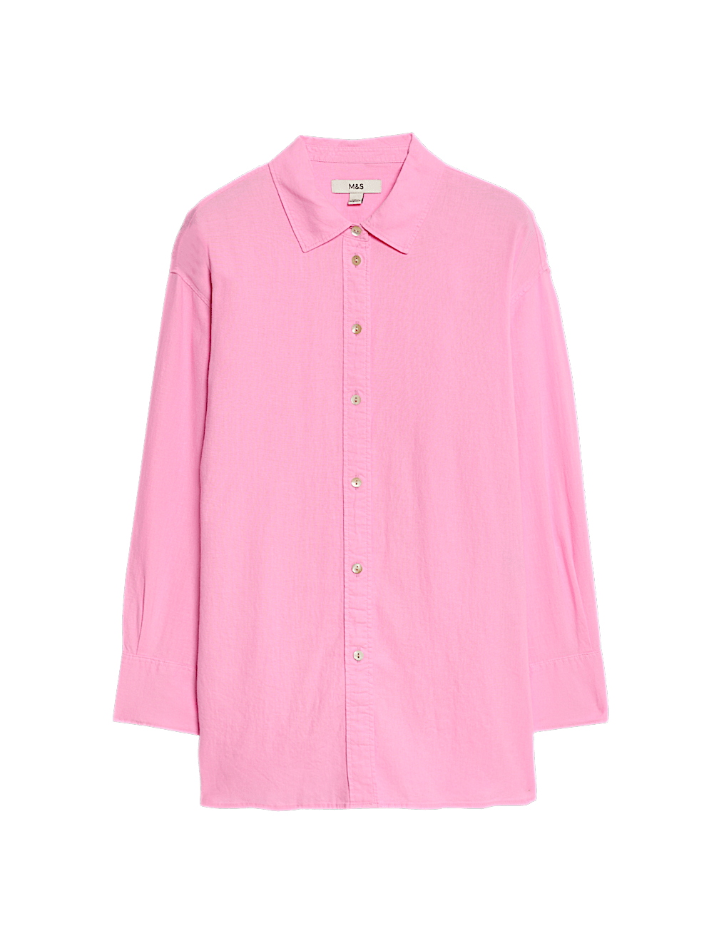 Linen Rich Relaxed Shirt