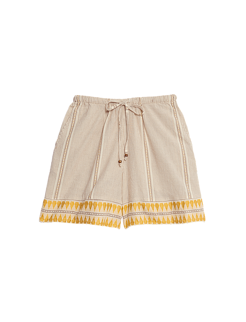 Cotton Rich Jacquard Beach Shorts