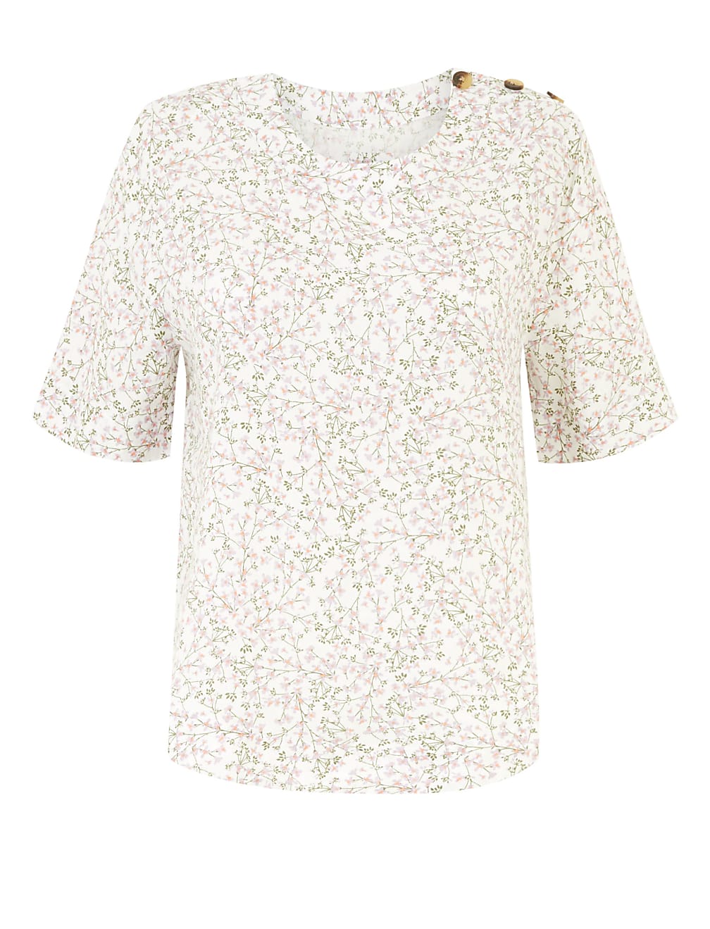 Pure Linen Flora lBlouse