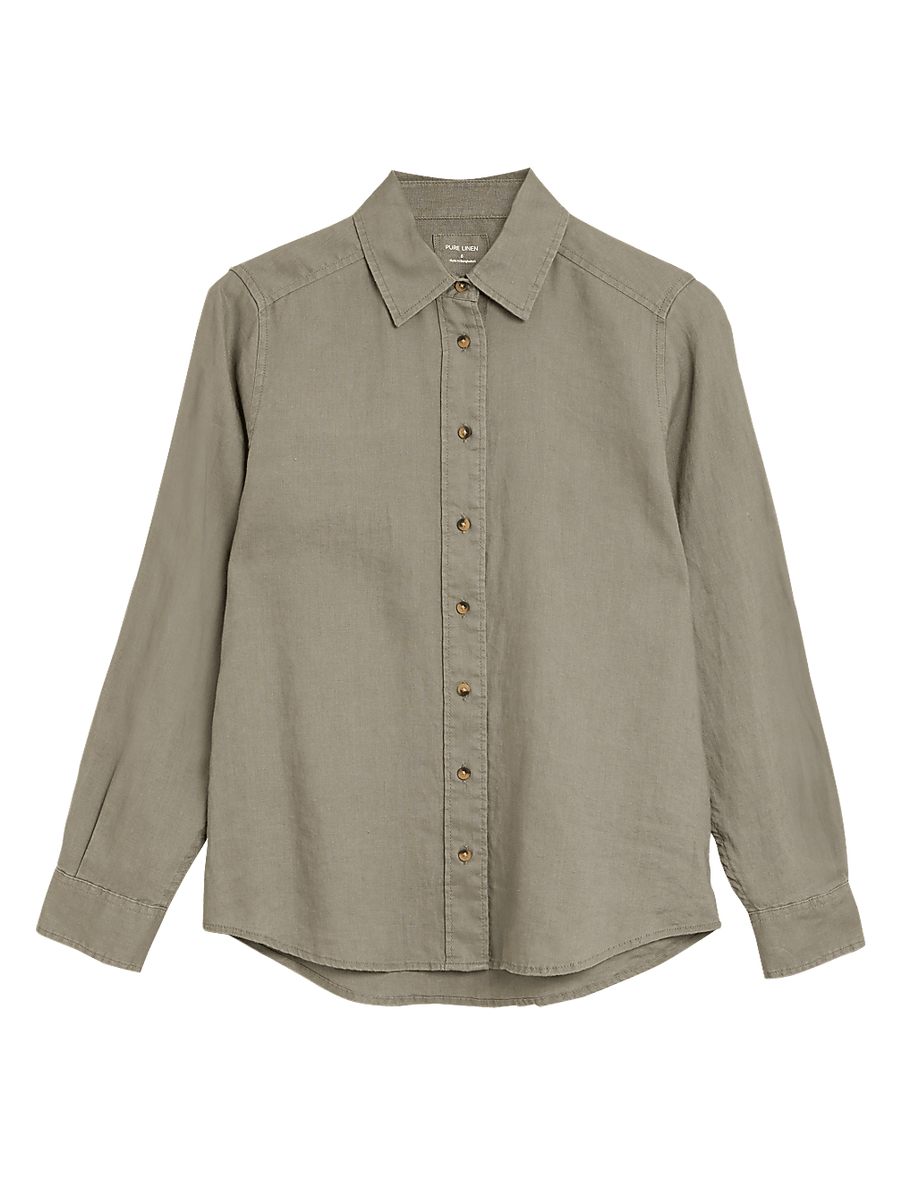 Pure Linen Long Sleeve Shirt