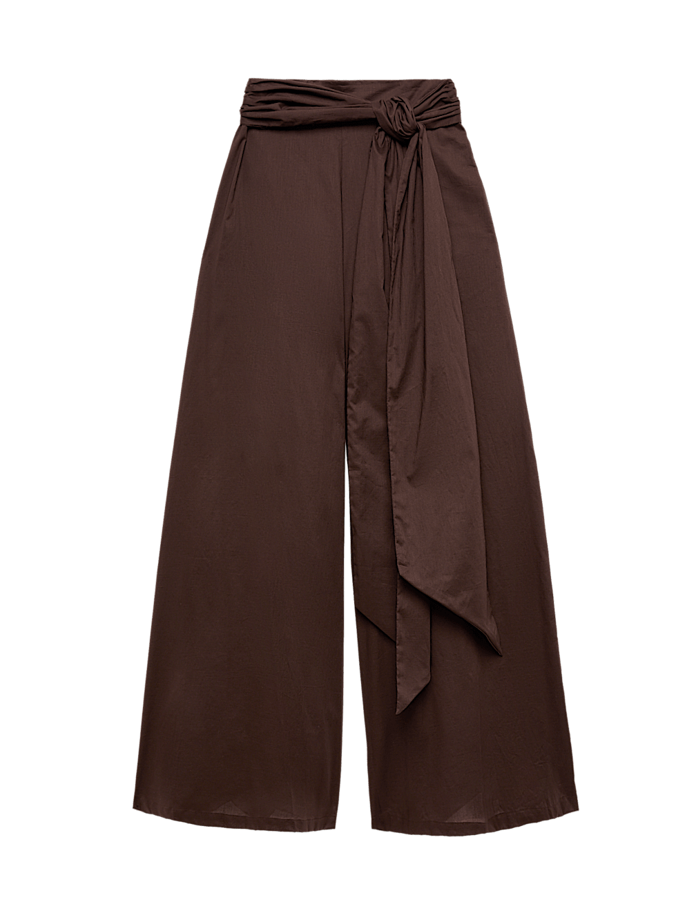 Pure Cotton Palazzo Wide Leg Trousers