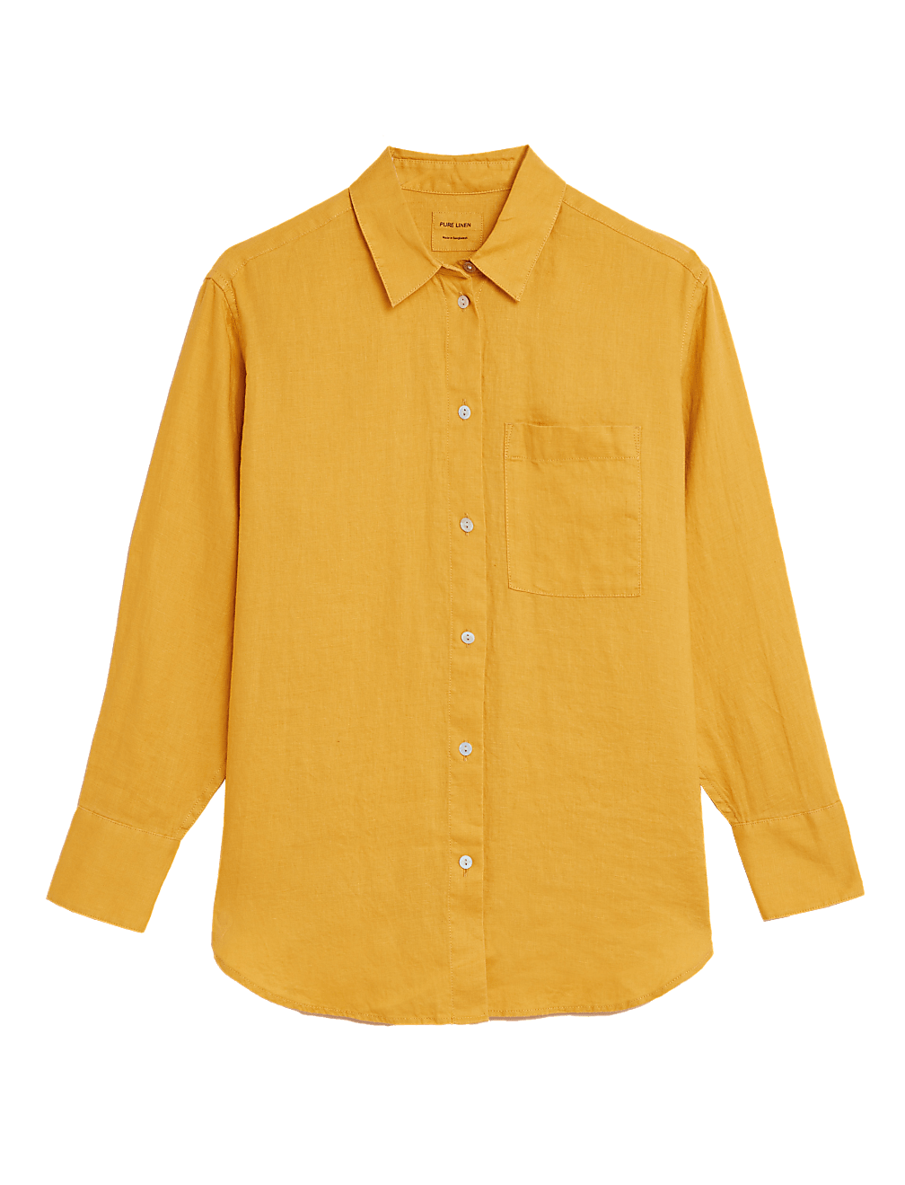 Pure Linen Oversized Shirt