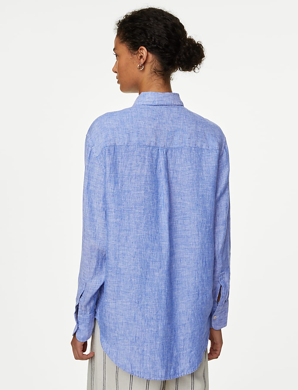 Pure Linen Oversized Shirt