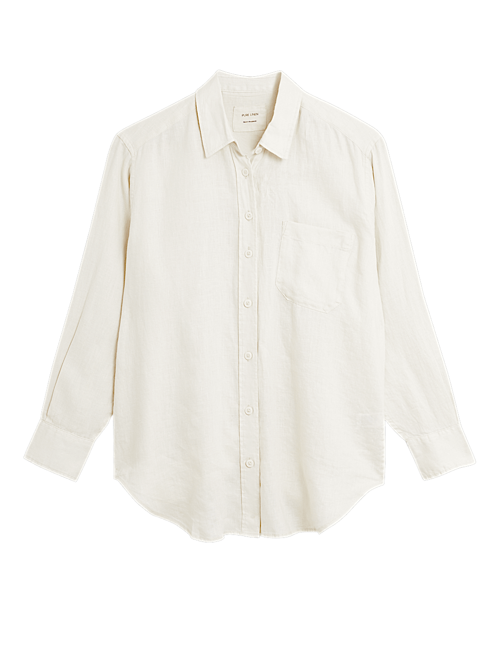 Pure Linen Oversized Shirt