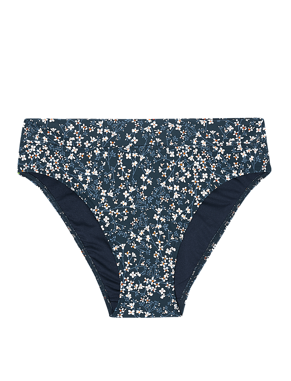 Ditsy Floral High Waisted Bikini Bottoms