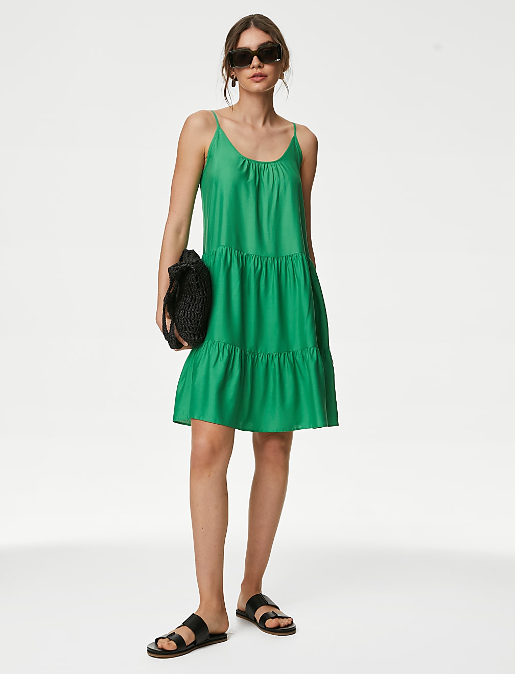 Mini Tiered Beach Dress