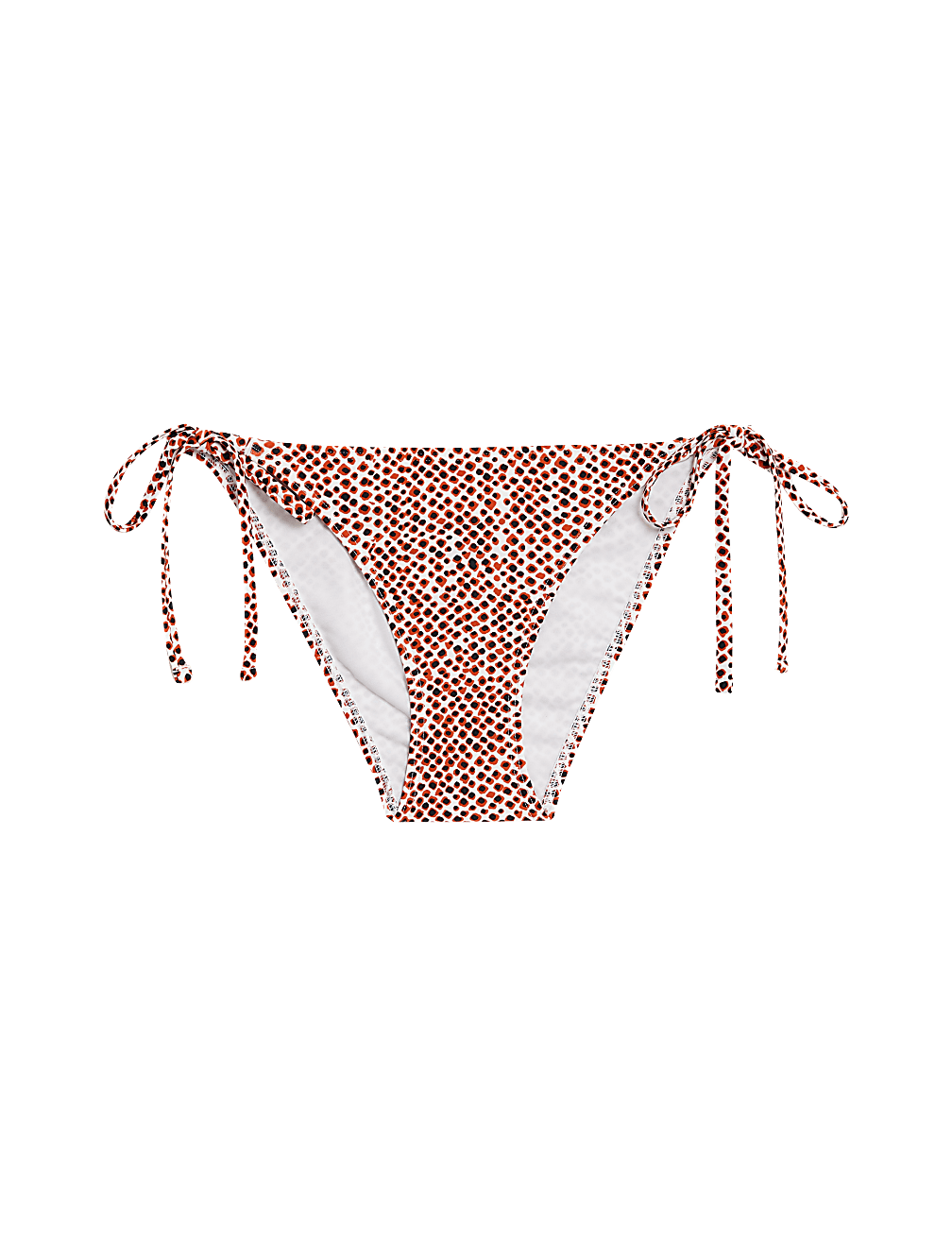 Printed Tie Side Bikini Bottoms