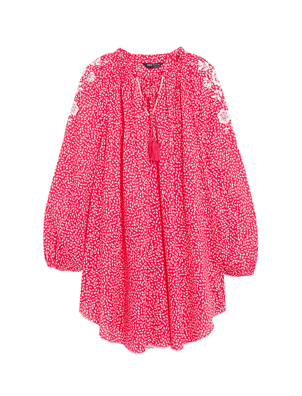 Pure Cotton Printed Beach Cover Up Kaftan