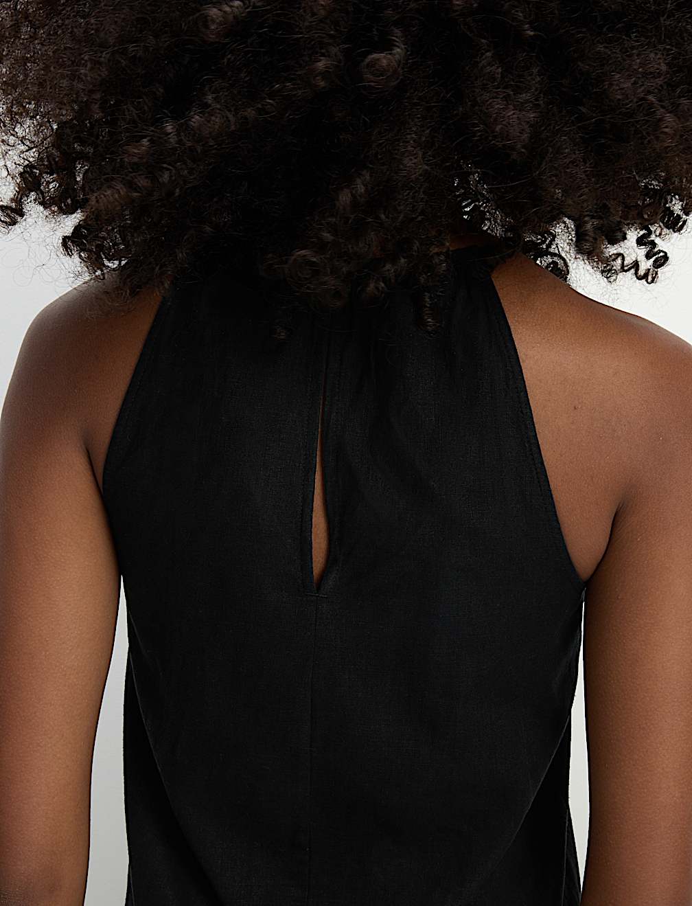 Halter Neck Mini Swing Dress