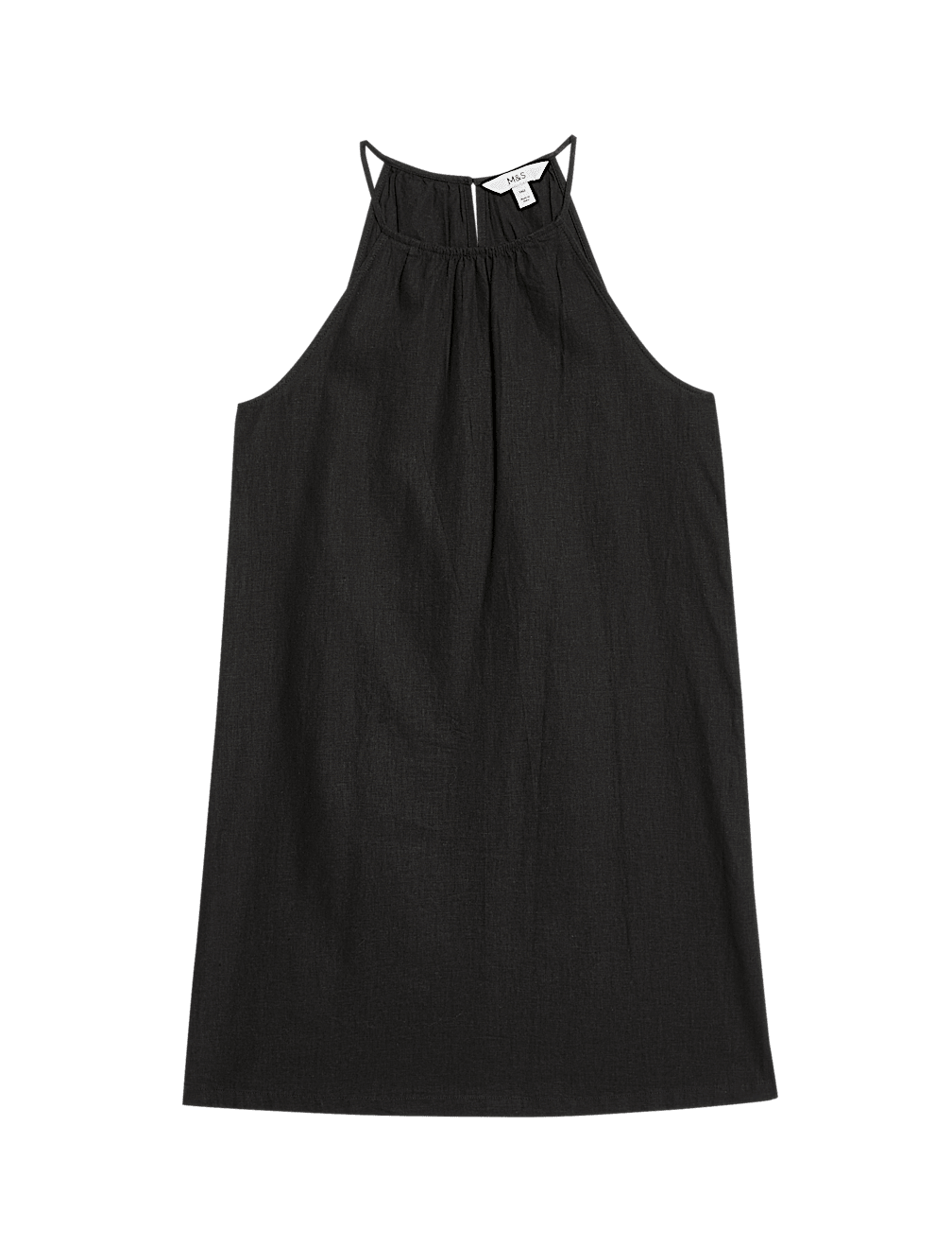 Halter Neck Mini Swing Dress