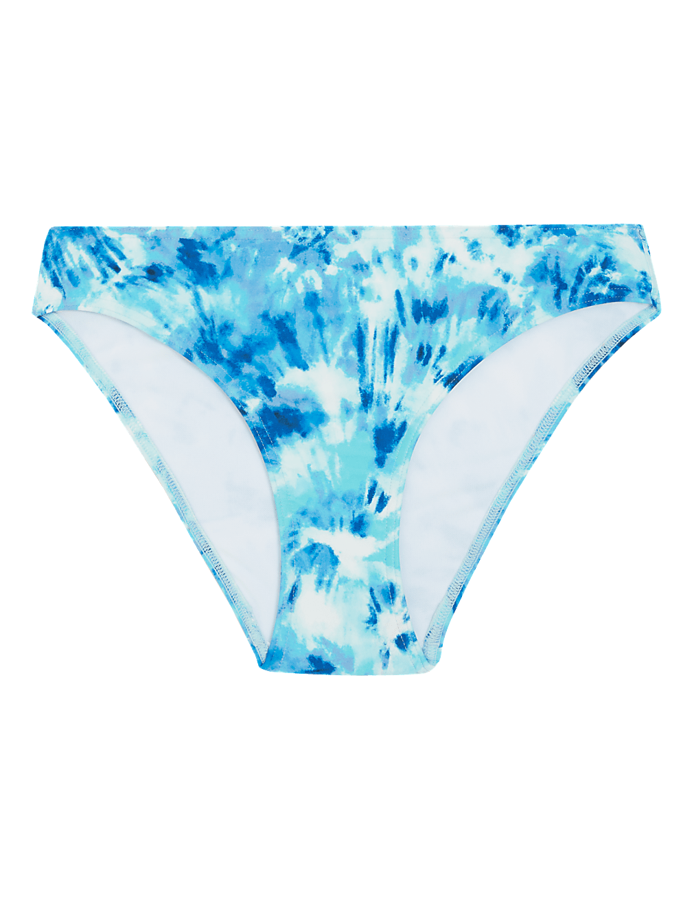 Tie Dye High Leg Bikini Bottoms