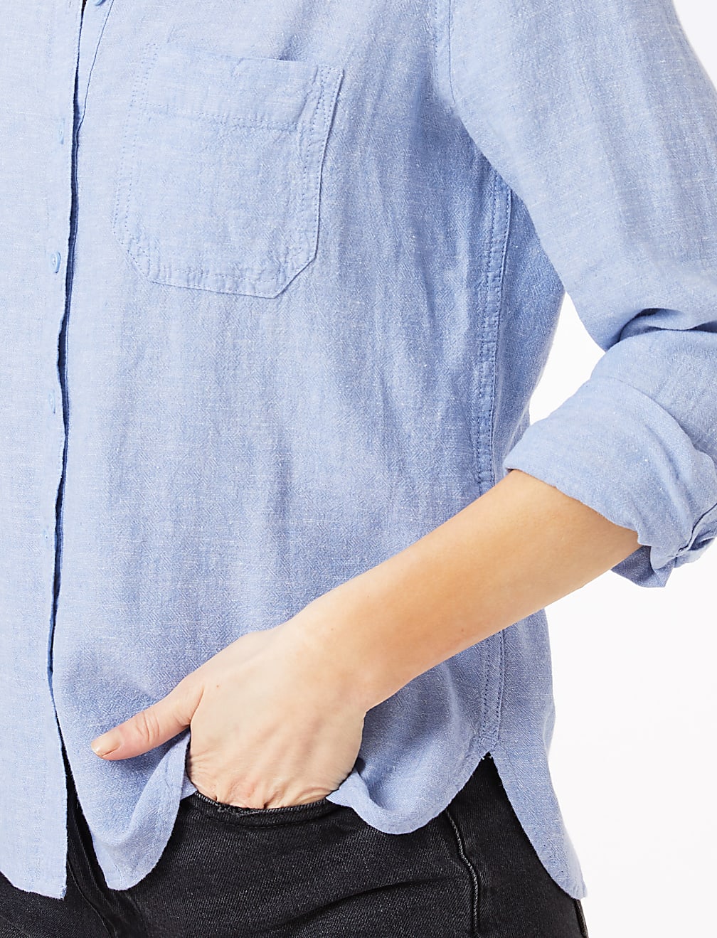 Linen Long Sleeve Shirt