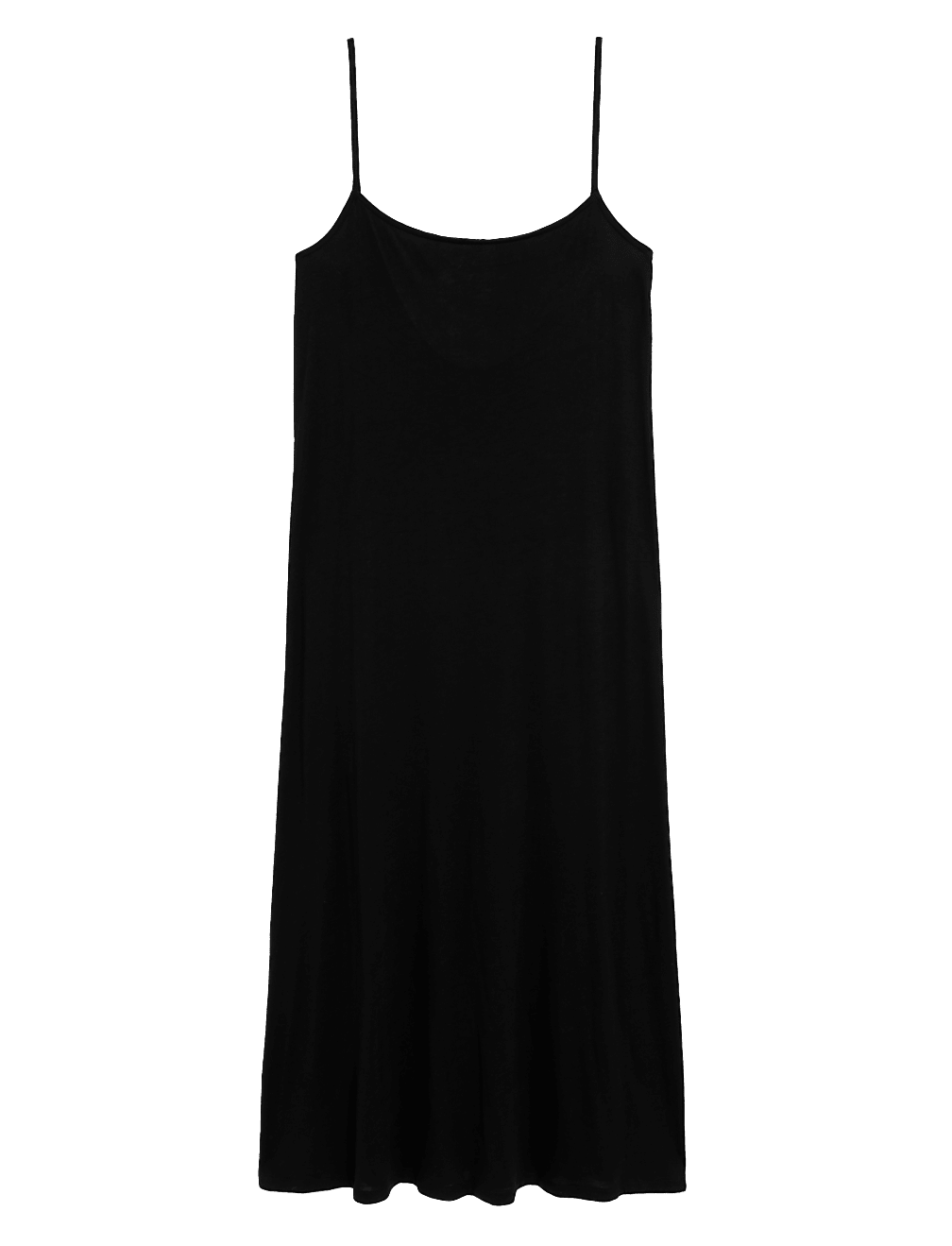 Jersey Scoop Neck Maxi Slip Dress