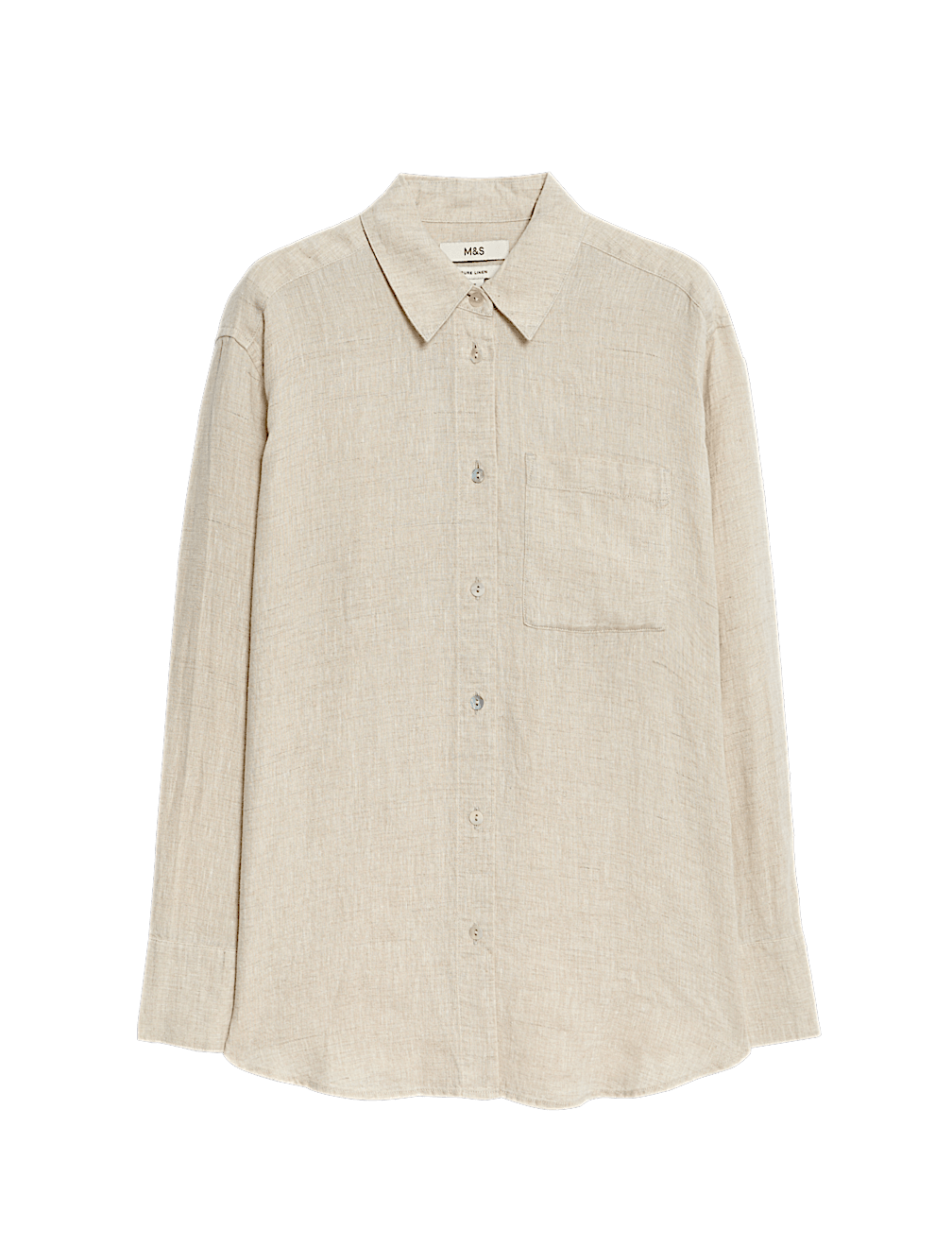 Pure Linen Relaxed Shirt