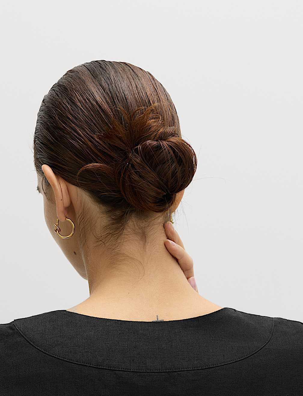 Pure Linen V-Neck Popover Top