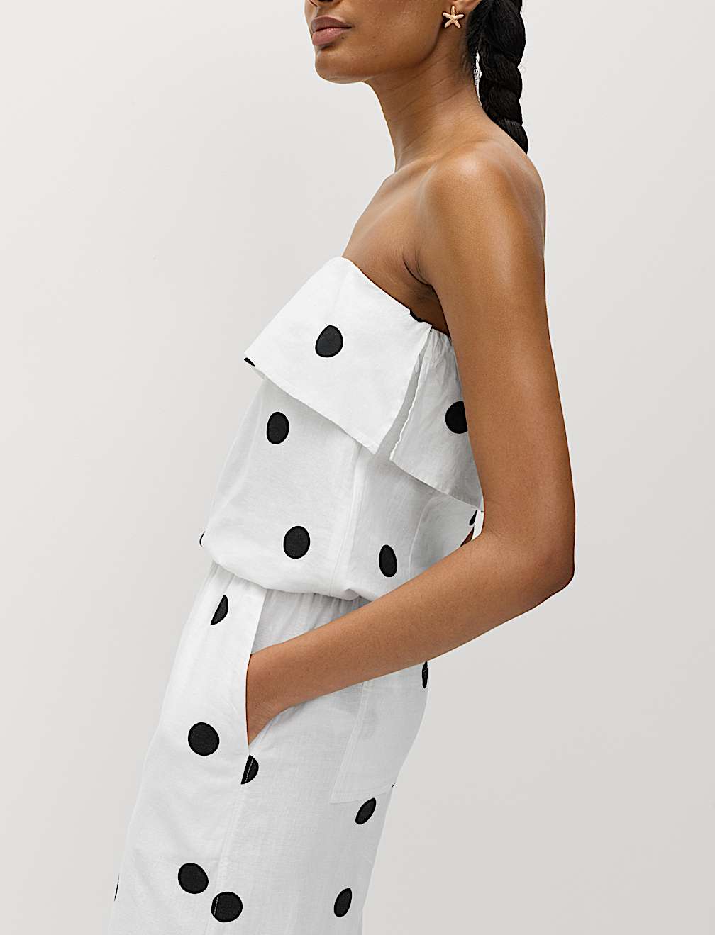 Linen Rich Printed Cami Top