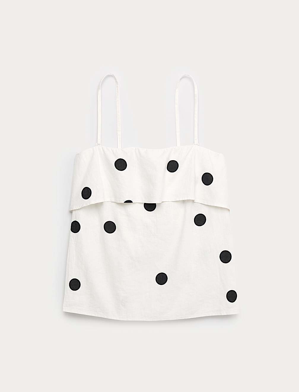 Linen Rich Printed Cami Top