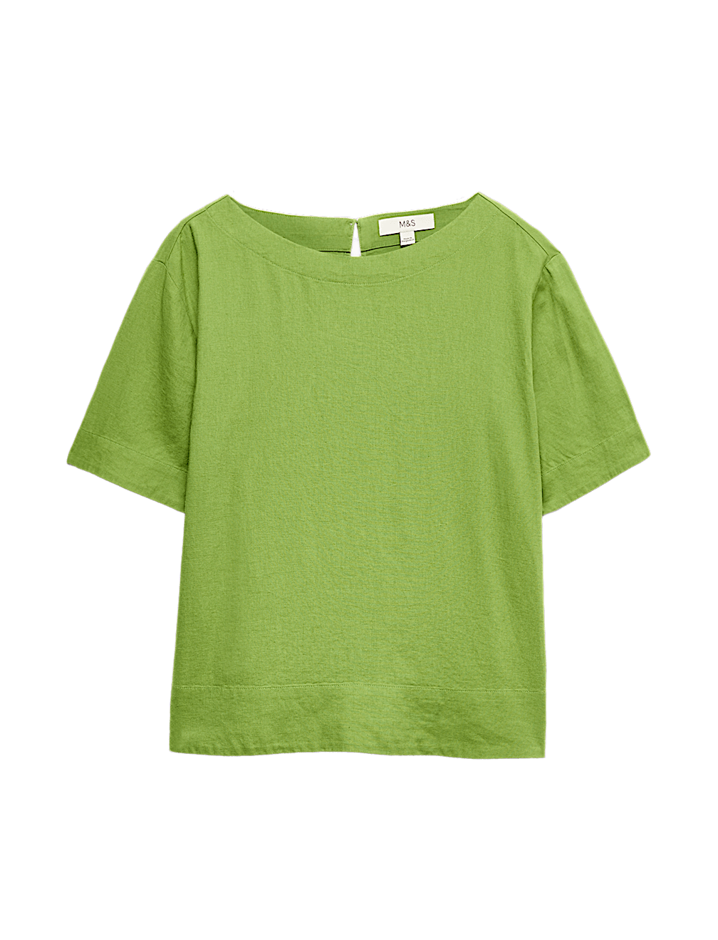 Linen Rich Relaxed T-Shirt