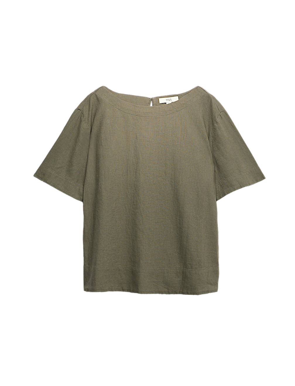 Linen Rich Relaxed T-Shirt