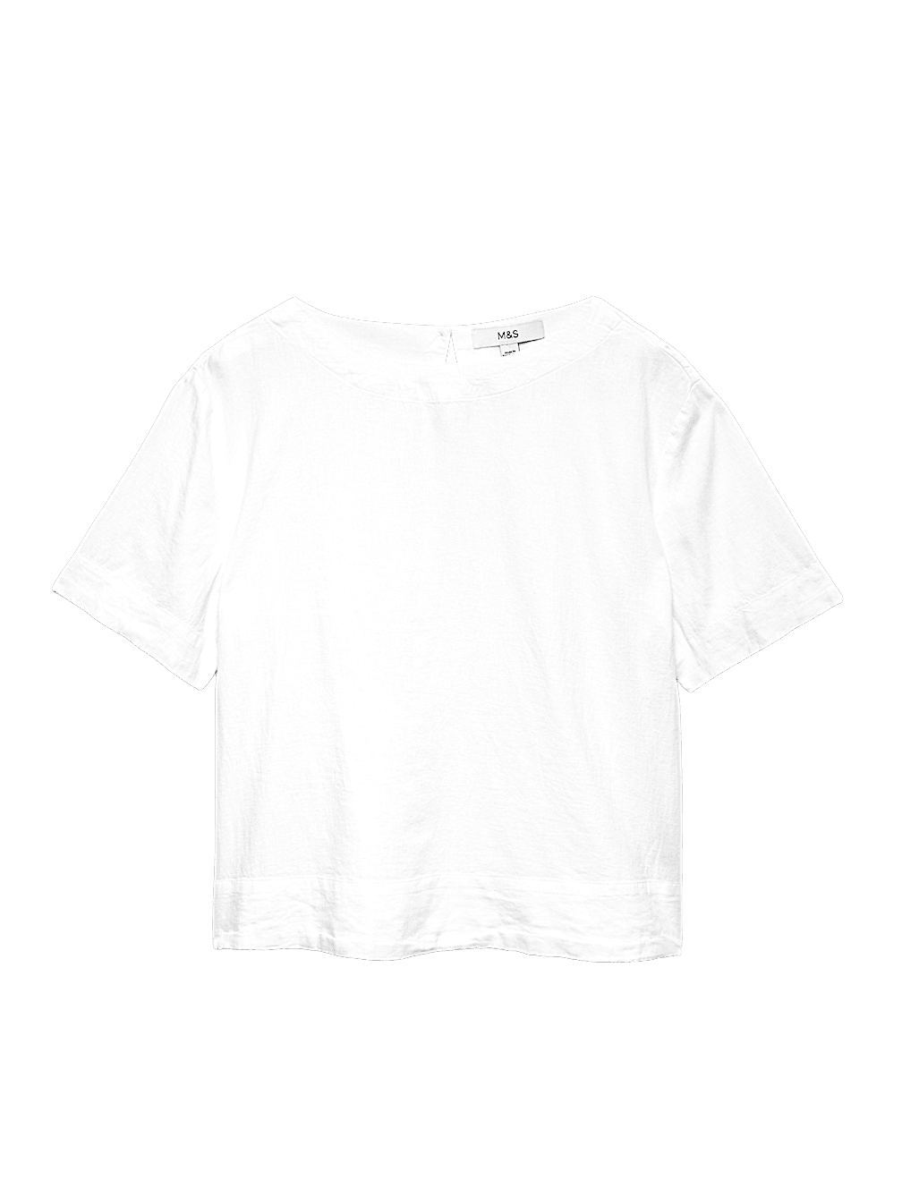 Linen Rich Relaxed T-Shirt