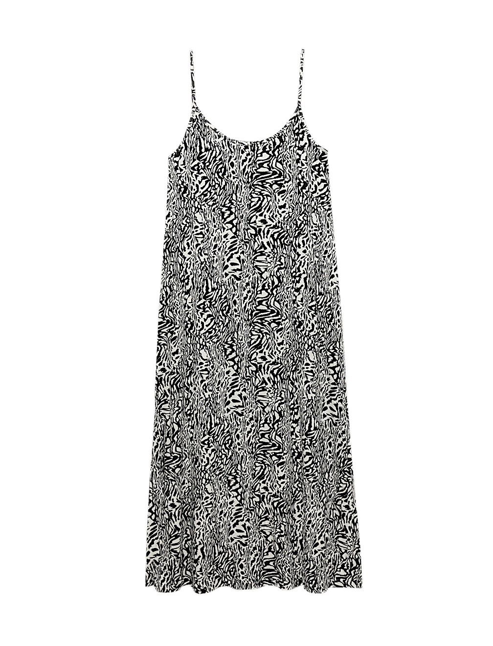 Printed Jersey Midaxi Beach Dress