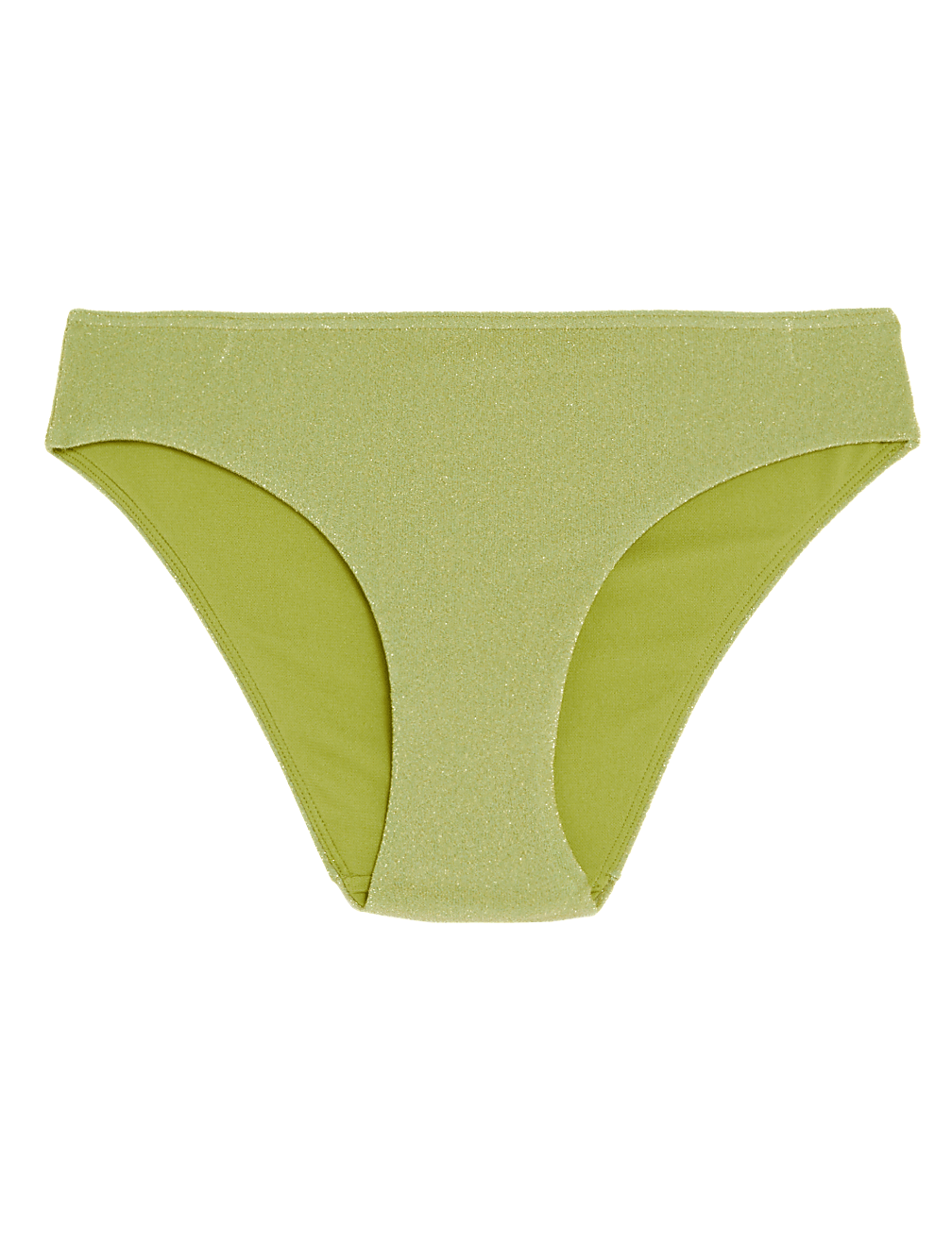 Sparkle High Leg Bikini Bottoms