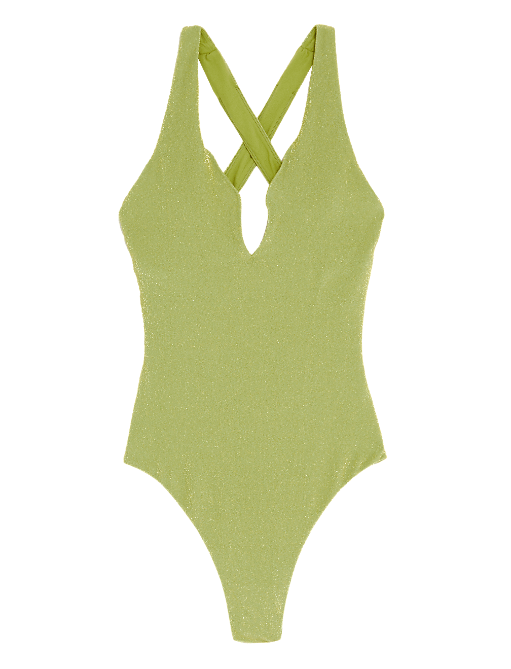 Sparkle Plunge Swimsuit