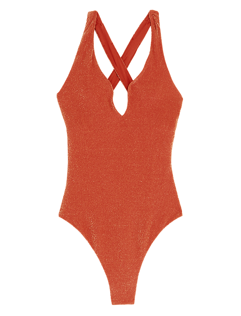 Sparkle Plunge Swimsuit