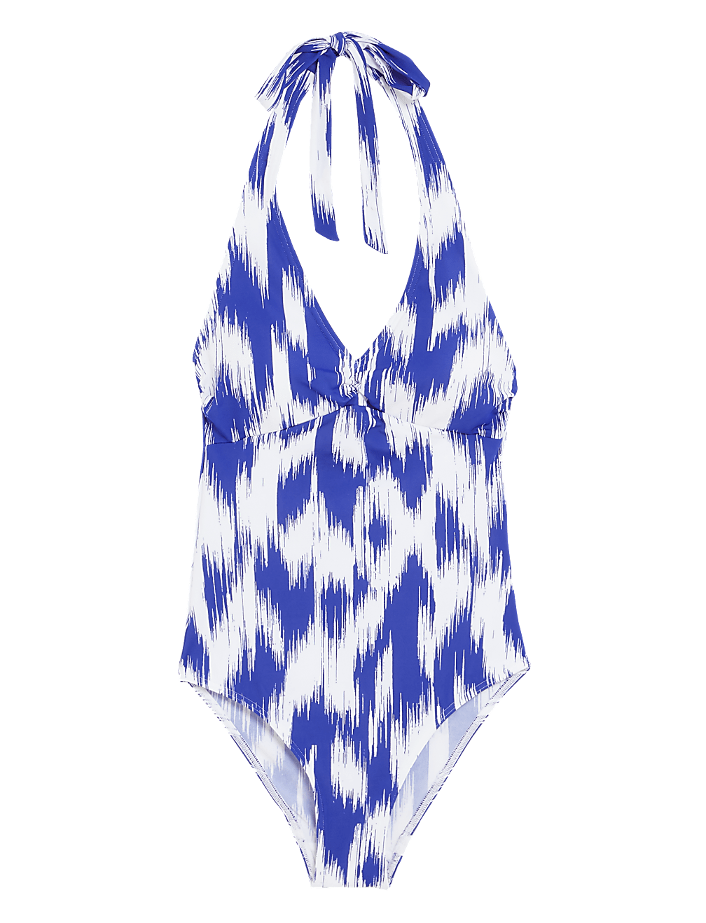 Printed Halterneck Swimsuit