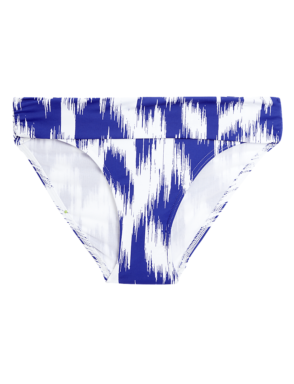 Printed Roll Top Bikini Bottoms